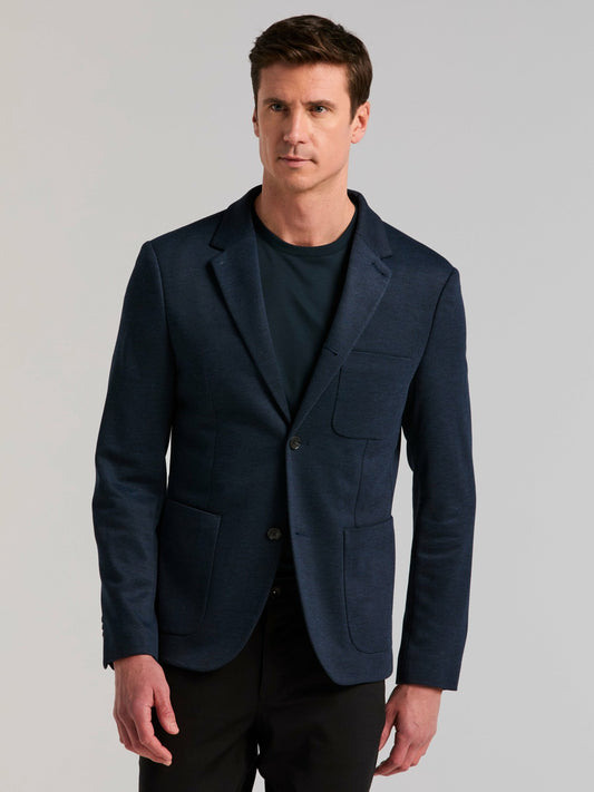Perry Ellis Slim Fit Jacquard Knit Sport Jacket