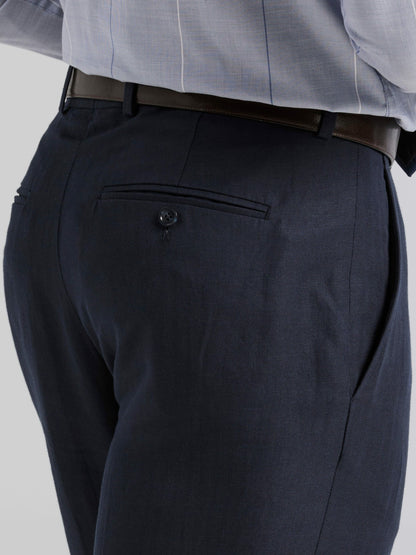 Perry Ellis Linen Blend Herringbone Suit Pant