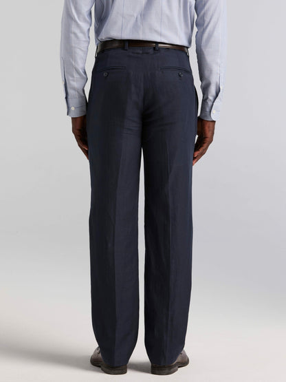Perry Ellis Linen Blend Herringbone Suit Pant