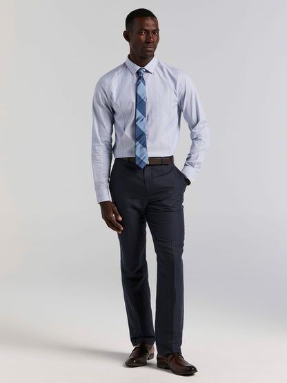 Perry Ellis Linen Blend Herringbone Suit Pant