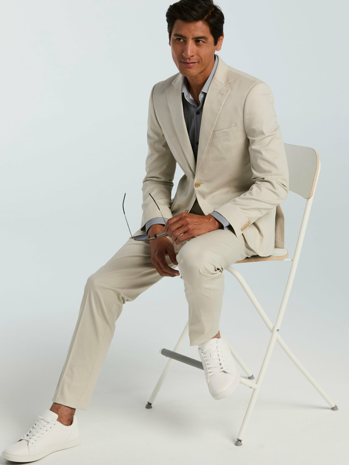 Perry Ellis Skinny Fit Solid Suit Pant