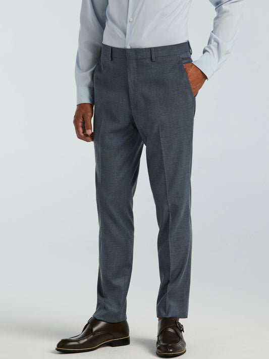 Perry Ellis Skinny Fit Textured Suit Pant