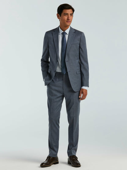 Perry Ellis Skinny Fit Textured Suit Pant