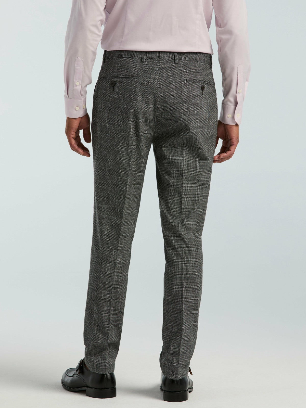 Perry Ellis Skinny Fit Houndstooth Suit Pant