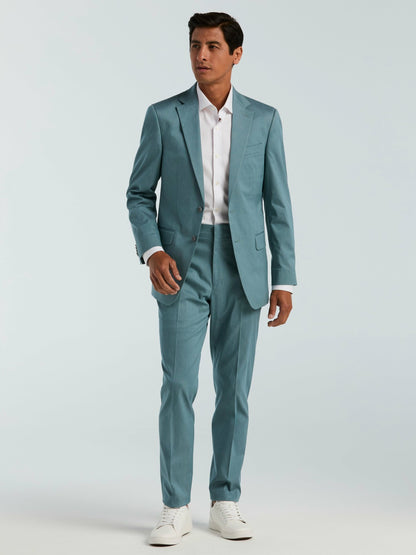 Perry Ellis Slim Fit Textured Suit Pant