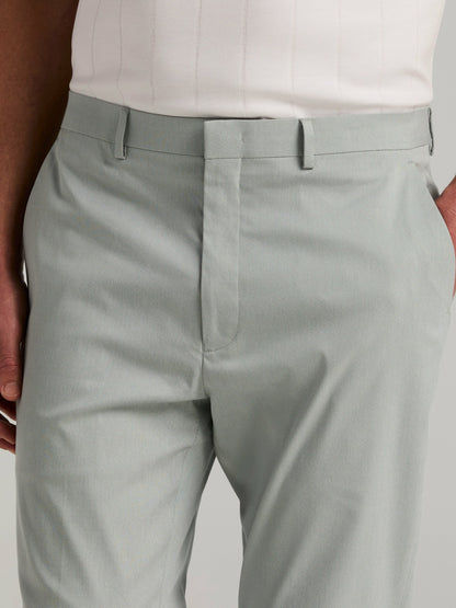 Perry Ellis Slim Fit Stretch Flat Front Dress Pant