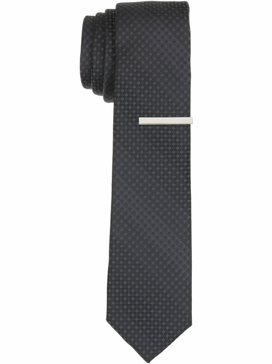 Perry Ellis Slim Fit Solid Plain weave Necktie