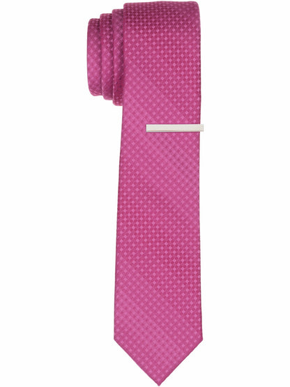 Perry Ellis Slim Fit Solid Plain weave Necktie