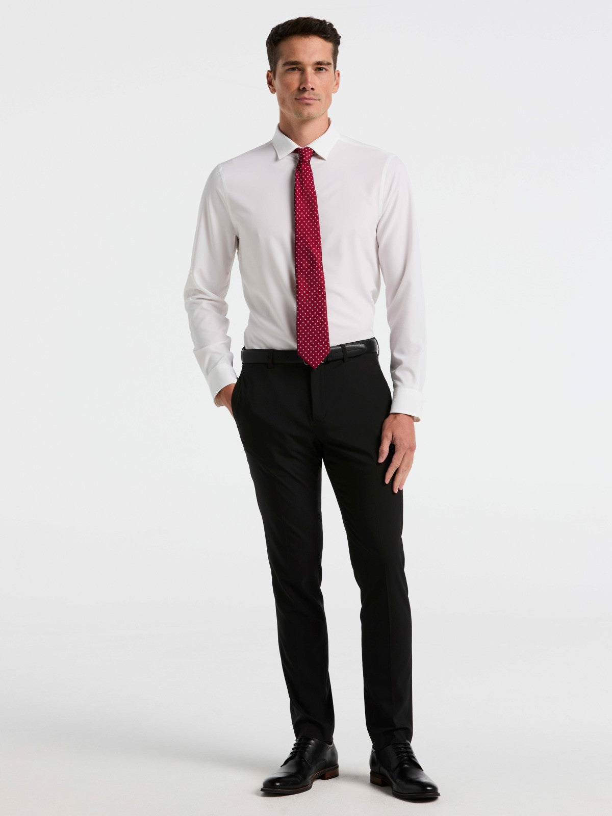 Perry Ellis Slim Fit Total Stretch Dress Shirt