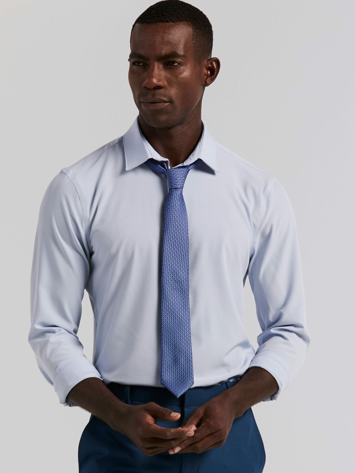 Perry Ellis Slim Fit Total Stretch Dress Shirt