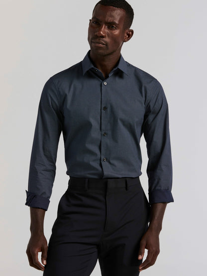 Perry Ellis Polka Dot Print Slim Fit Shirt