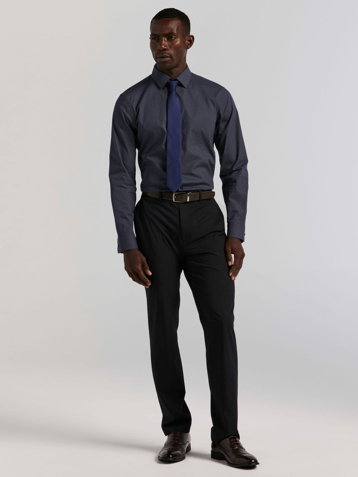 Perry Ellis Polka Dot Print Slim Fit Shirt
