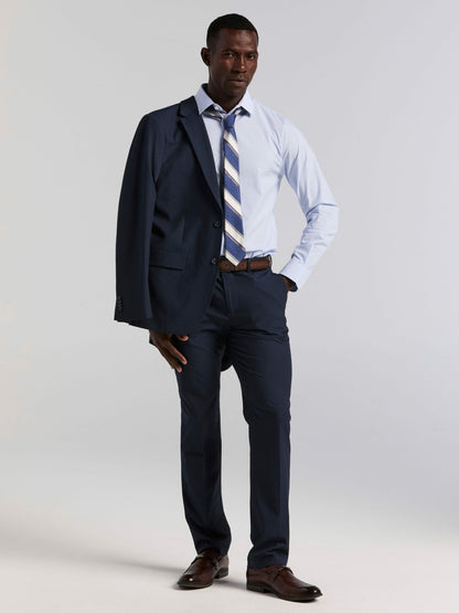 Perry Ellis Mini Check Slim Fit Cotton Shirt
