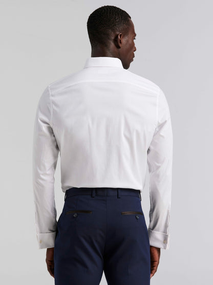 Perry Ellis Slim Fit Tuxedo Dress Shirt