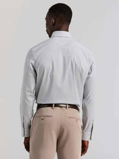 Perry Ellis Plaid Slim Fit Poplin Shirt