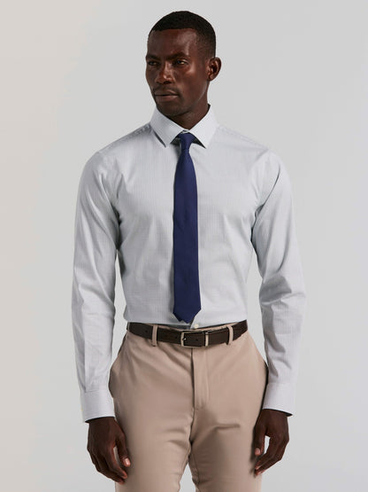 Perry Ellis Plaid Slim Fit Poplin Shirt