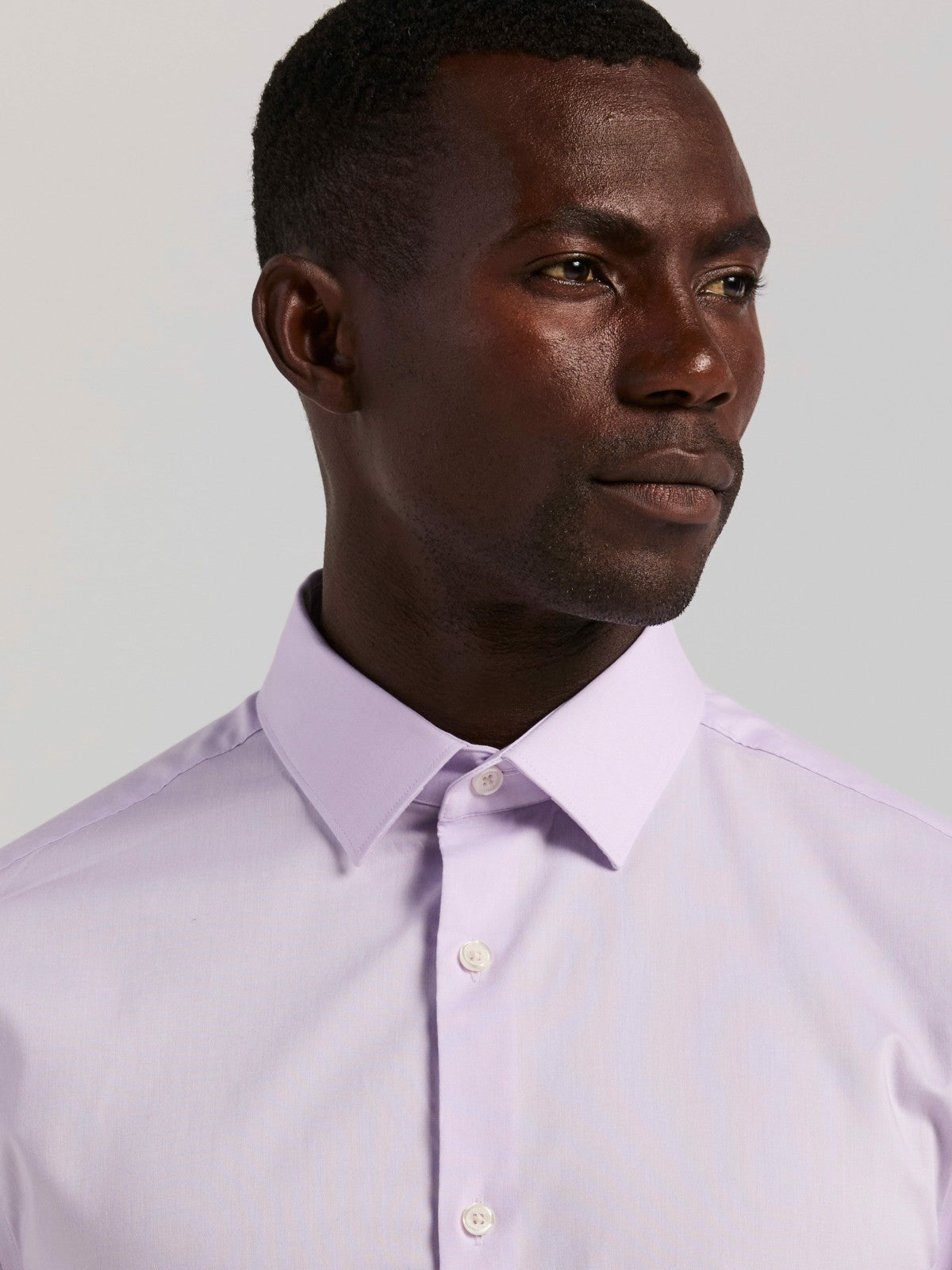 Perry Ellis Cotton Slim Fit Royal Oxford Dress Shirt