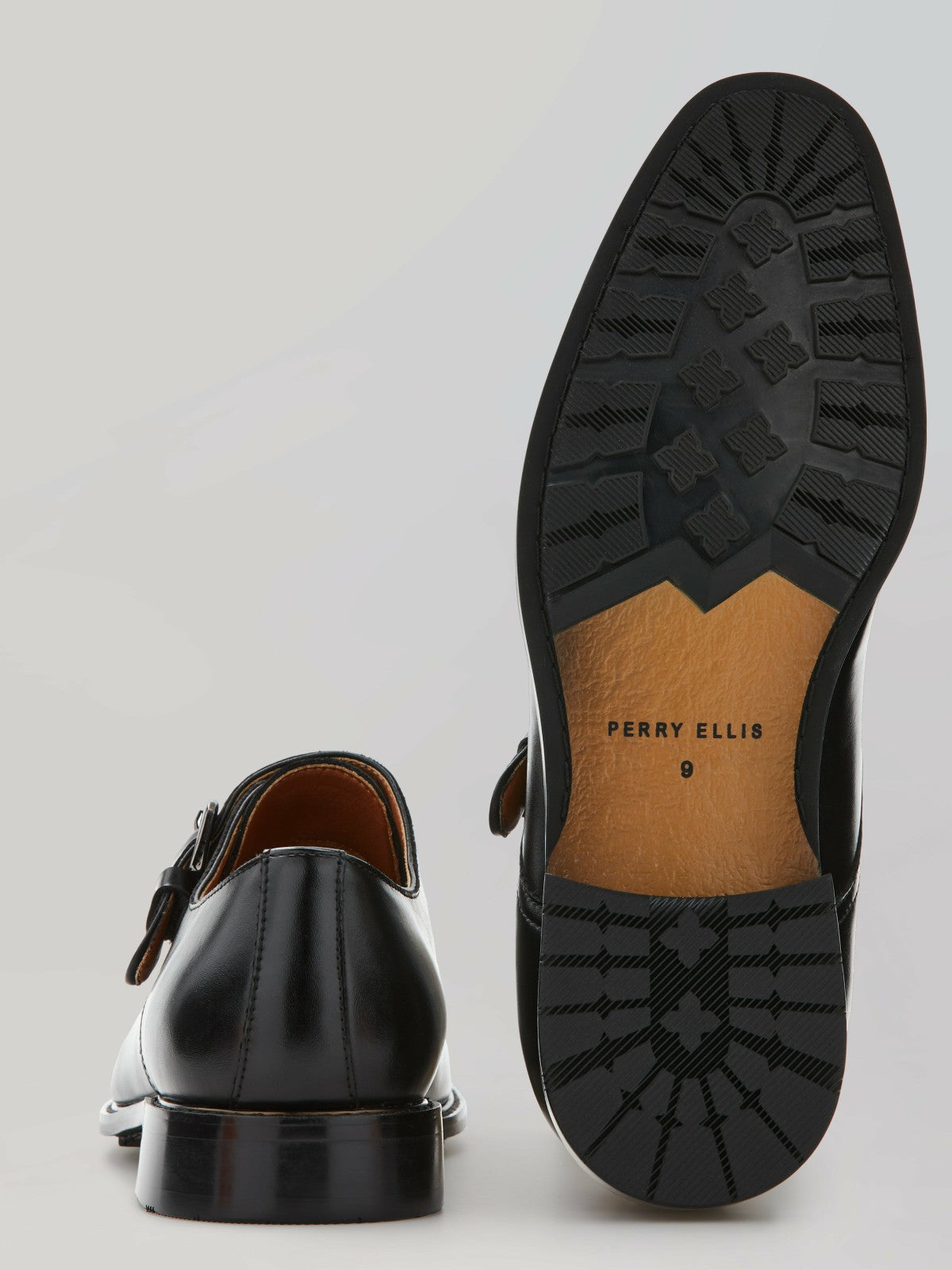 Perry Ellis Single Monk Strap Dress Shoe