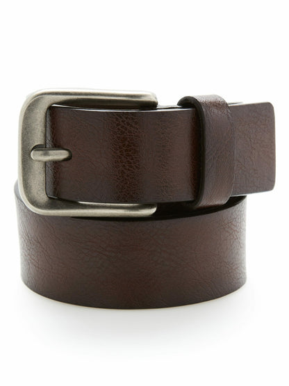Perry Ellis Grained Leather Belt