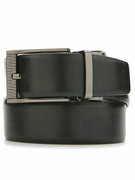 Perry Ellis Reversible Scratch Leather Belt