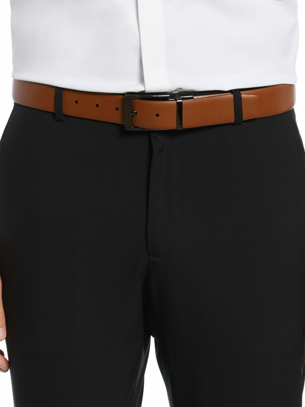 Perry Ellis Reversible Scratch Leather Belt