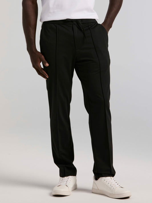 Perry Ellis Slim Tapered Pintuck Pull-on Pants