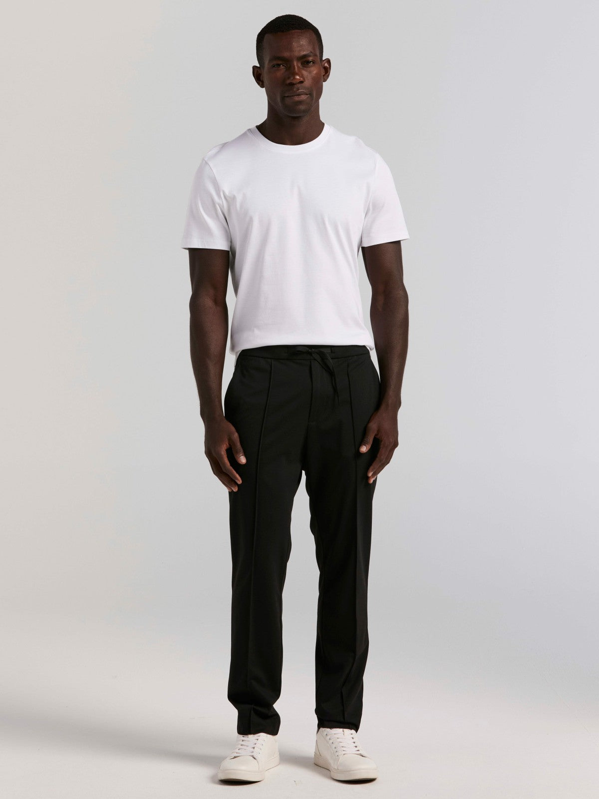 Perry Ellis Slim Tapered Pintuck Pull-on Pants