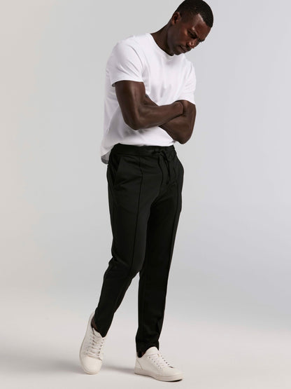 Perry Ellis Slim Tapered Pintuck Pull-on Pants