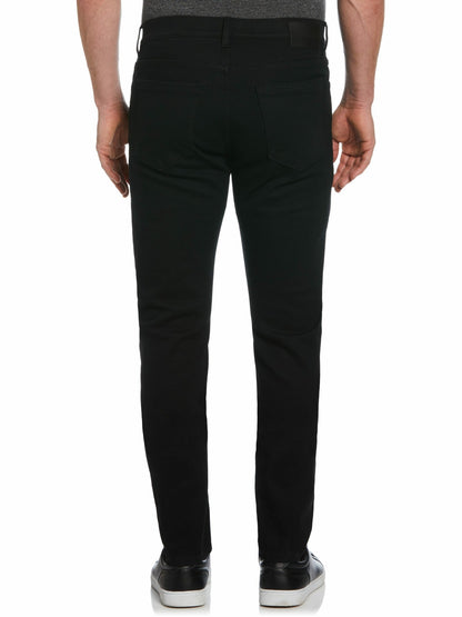 Perry Ellis Slim Fit Black Rinse 5-Pocket Denim Jeans
