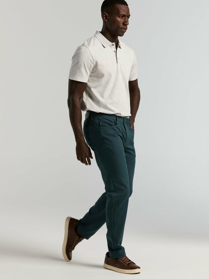 Perry Ellis Slim Fit Double Cloth 5-Pocket Pants