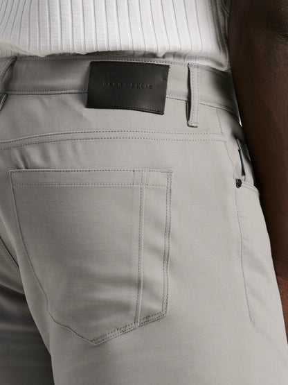 Perry Ellis Slim Fit Double Cloth 5-Pocket Pants