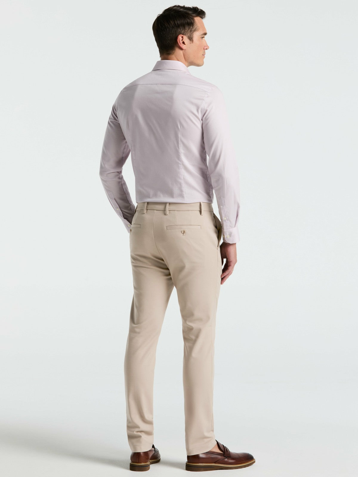 Perry Ellis Slim Fit Double Cloth Chino Pant