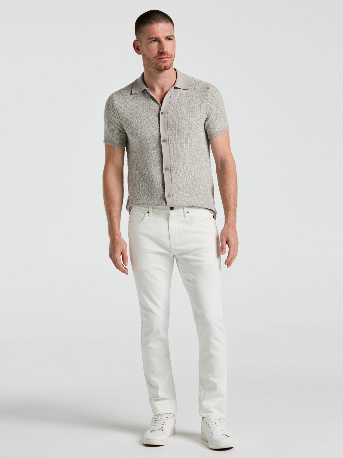 Perry Ellis Slim Fit 5 Pocket Denim Pant