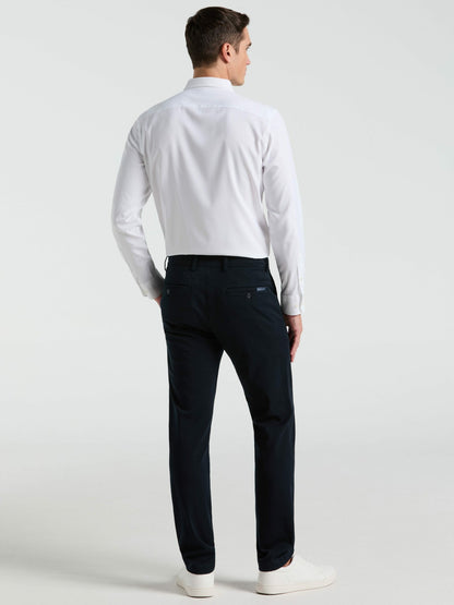 Perry Ellis Slim Fit Dyed Solid Twill Chino Pant