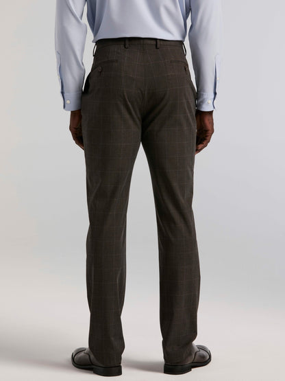 Perry Ellis Slim Fit Windowpane Suit Pant