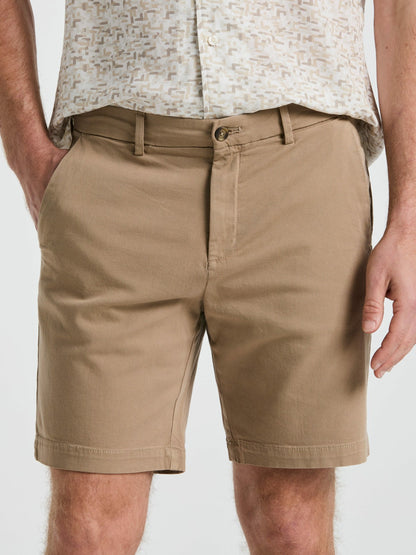 Perry Ellis 8" Flat Front Garment Dyed Short