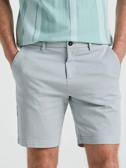 Perry Ellis 8" Flat Front Garment Dyed Short