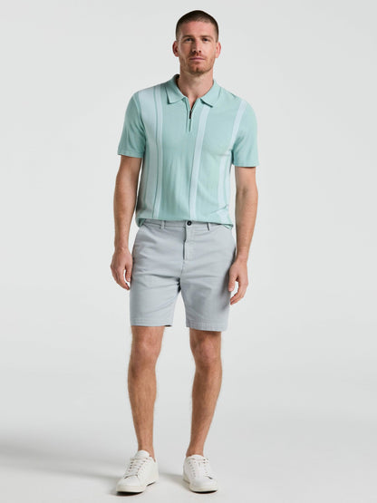 Perry Ellis 8" Flat Front Garment Dyed Short