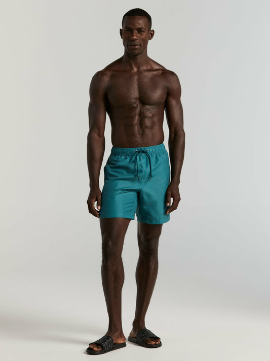 Perry Ellis Legacy Logo Swim Trunk