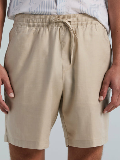 Perry Ellis 8" TENCEL™ Drawstring Shorts