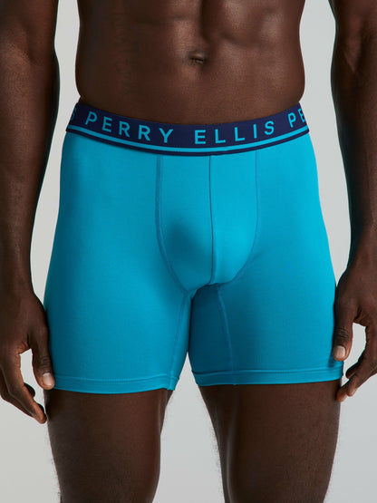 Perry Ellis Men's Boxer Brief 4-Pack