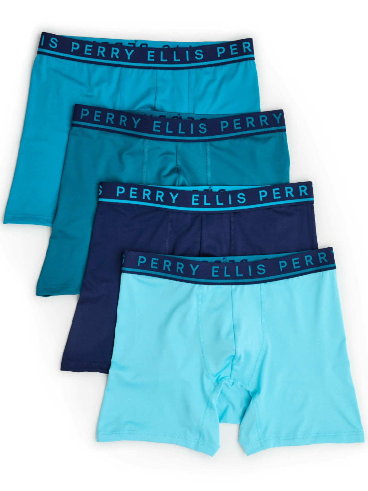 Perry Ellis Men's Boxer Brief 4-Pack