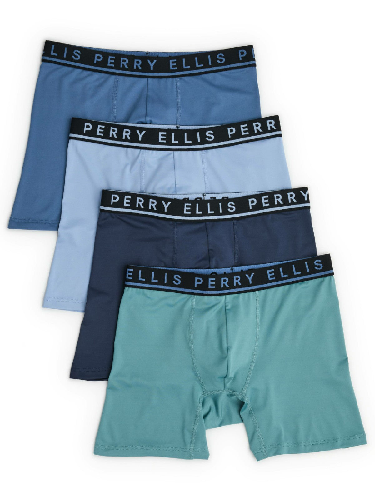 Perry Ellis Men's Boxer Brief 4-Pack