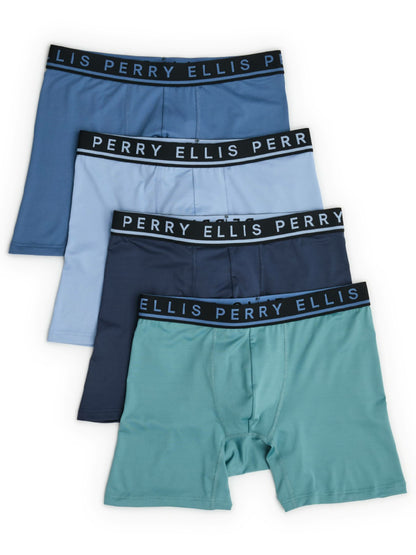 Perry Ellis Men's Boxer Brief 4-Pack