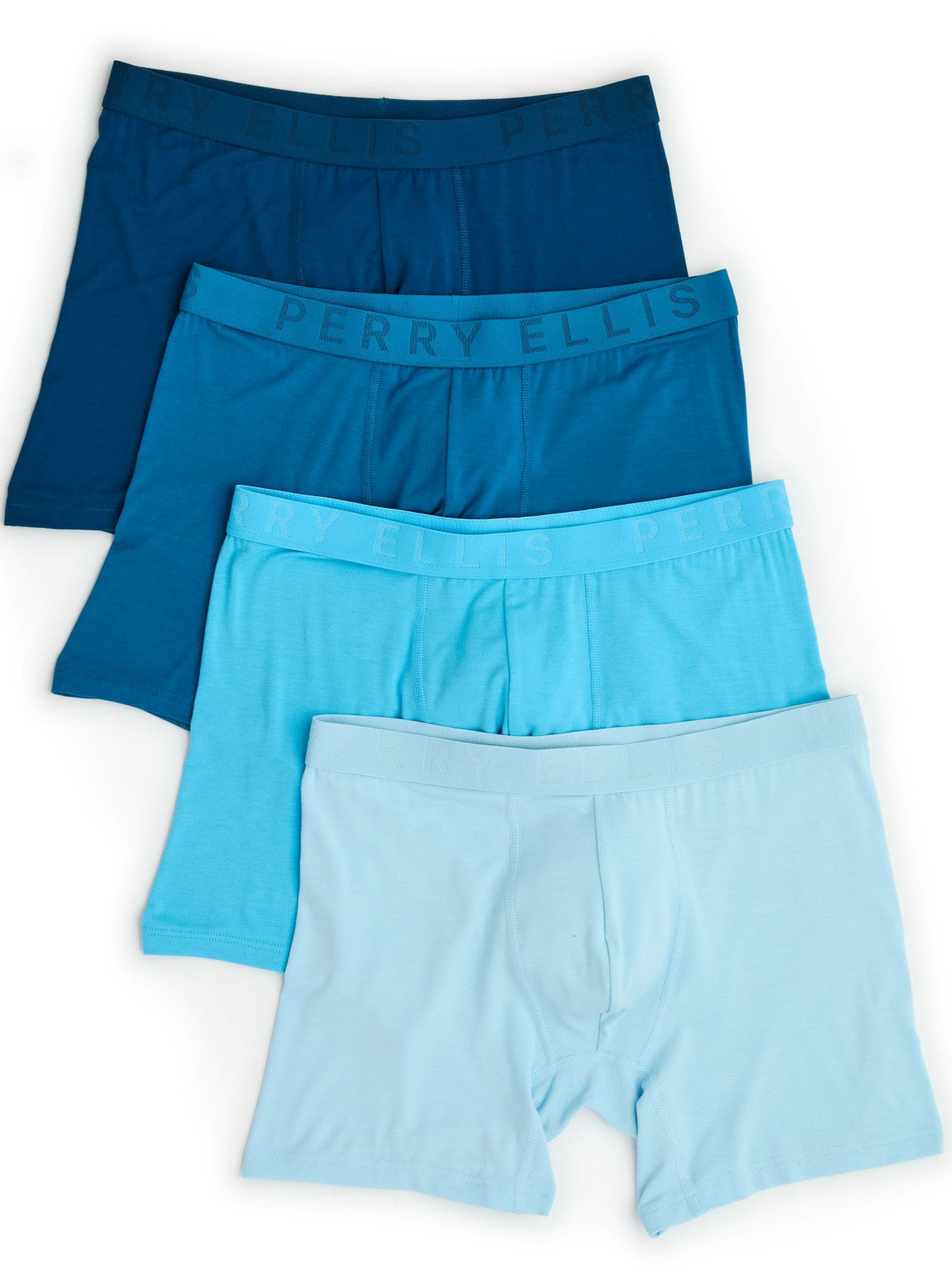 Perry Ellis 4-Pack Soft Viscose Boxer Brief