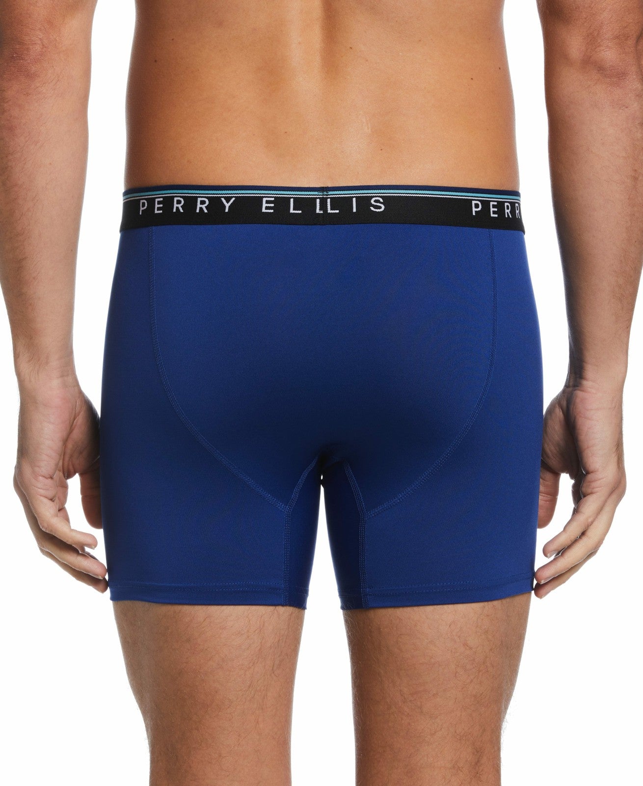 Perry Ellis 4 Pack Assorted Microfiber Boxer Brief