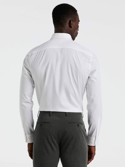 Perry Ellis Dobby Cotton Stretch Slim Fit Shirt