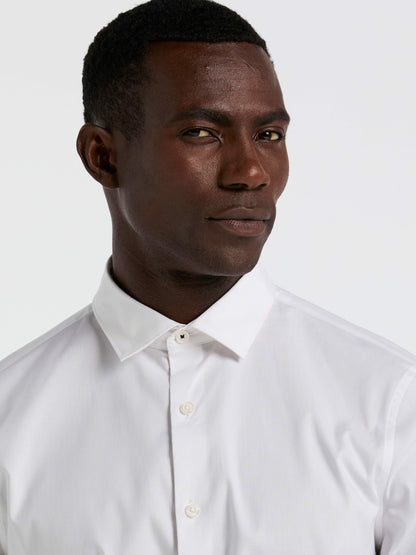 Perry Ellis Dobby Cotton Stretch Slim Fit Shirt