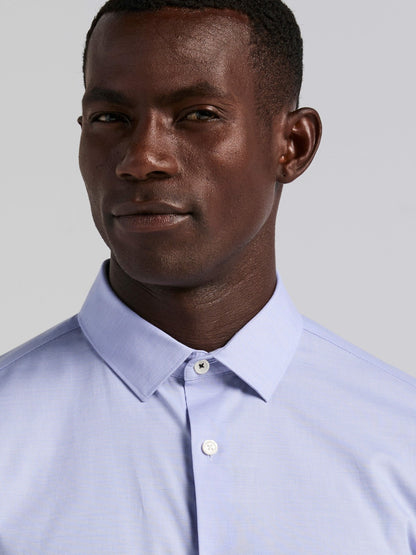 Perry Ellis Dobby Cotton Stretch Slim Fit Shirt