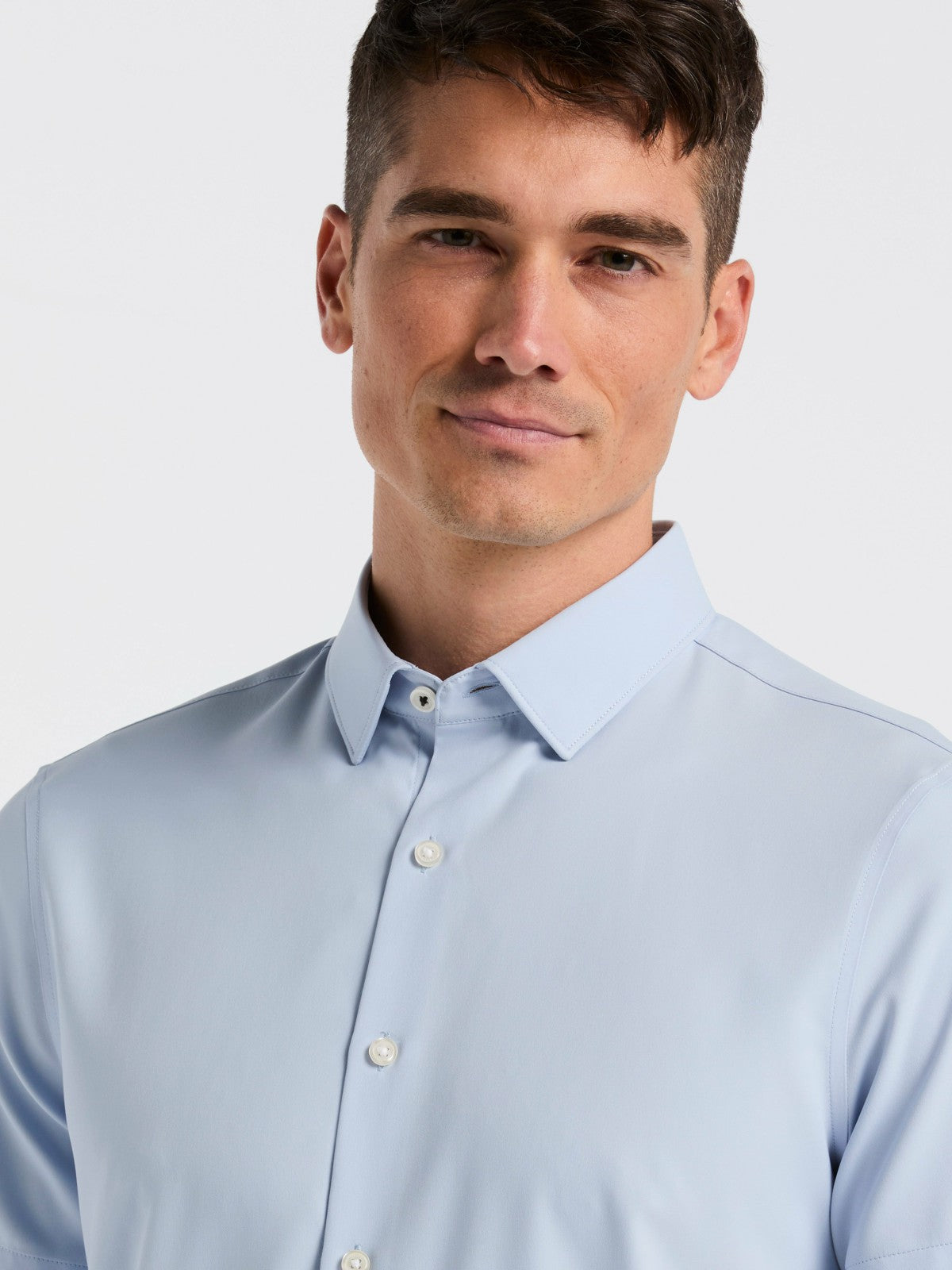 Perry Ellis Slim Fit Total Stretch Solid Shirt
